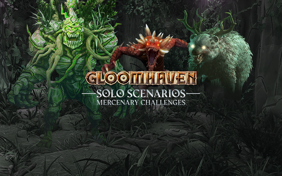 Gloomhaven -  Solo Scenarios: Mercenary Challenges DLC cover